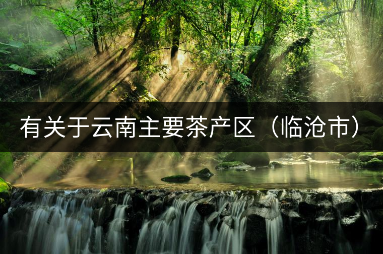 有關于云南主要茶產區(臨滄市)的介紹! 有關于云南主要茶產區(臨滄市)的介紹!