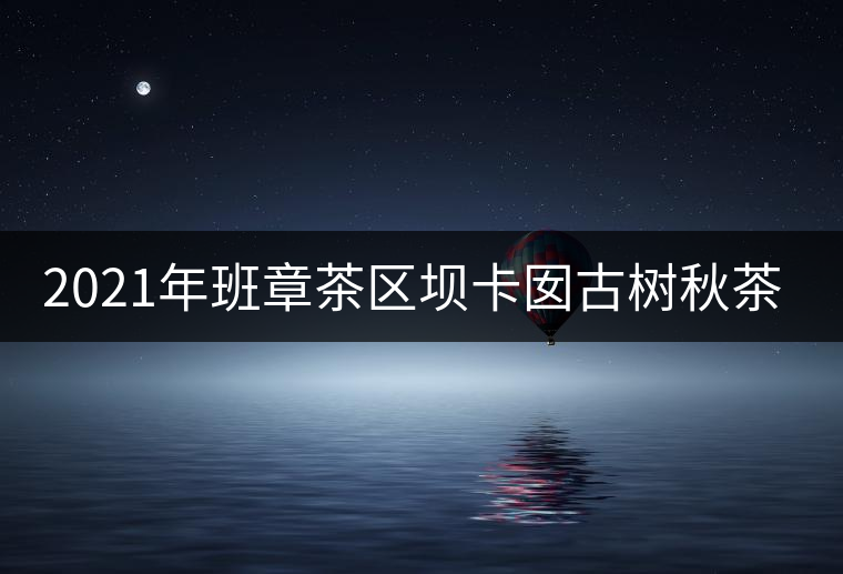 2021年班章茶區(qū)壩卡囡古樹秋茶特點? 2021年班章茶區(qū)壩卡囡古樹秋茶特點?