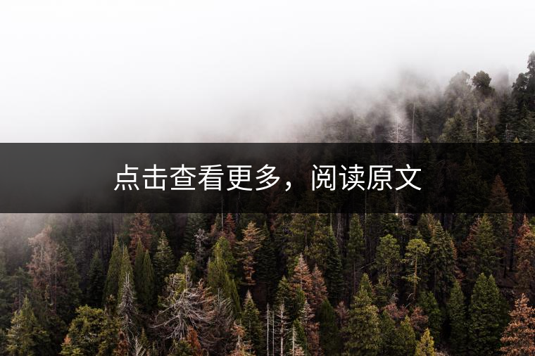 點(diǎn)擊查看更多,閱讀原文 點(diǎn)擊查看更多,閱讀原文