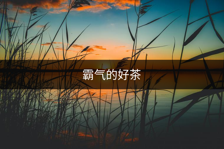 霸氣的好茶 霸氣的好茶