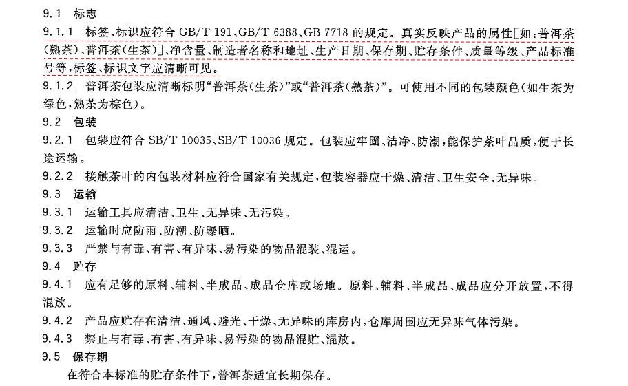 為什么有的普洱茶沒有生產日期?